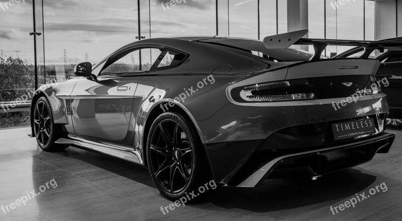 Aston Martin Vantage Gt8 Car Classic Transportation Vehicle