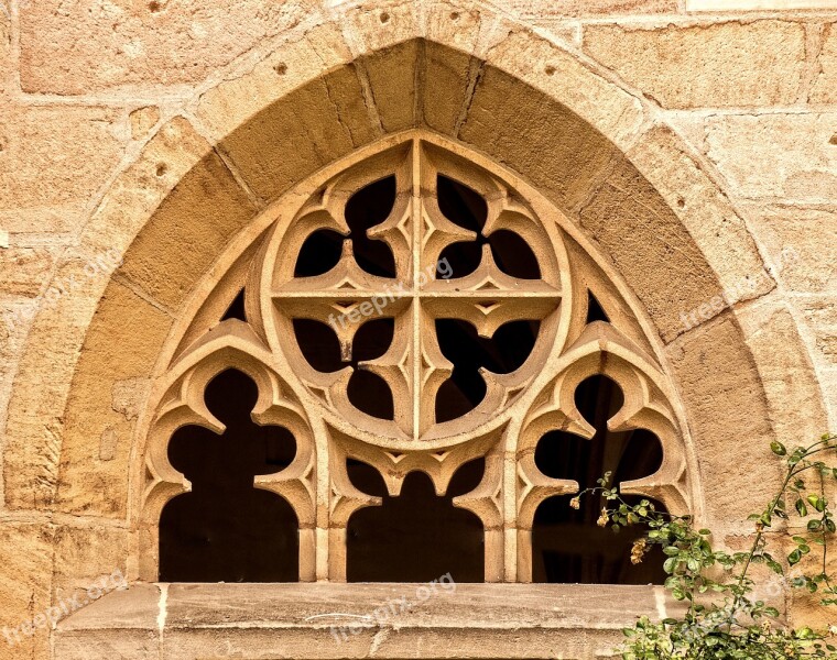 Monastery Monastery Window Architecture Middle Ages Bavaria