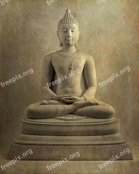 Buddha Image Buddha Statue Old Style Free Photos