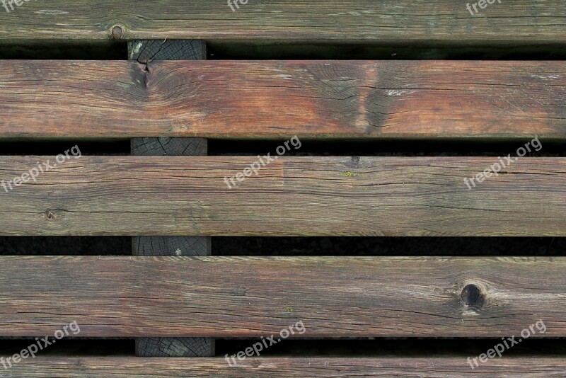 Wood Planks Bench Texture Wooden