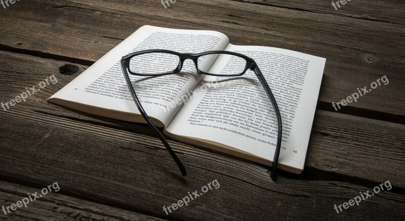 Read Book Glasses Literature Page