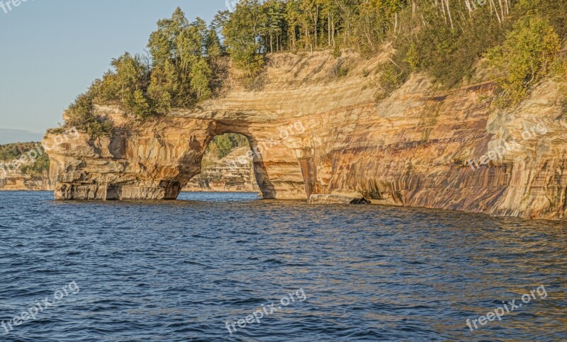 Caves Lake Nature Tourism Travel