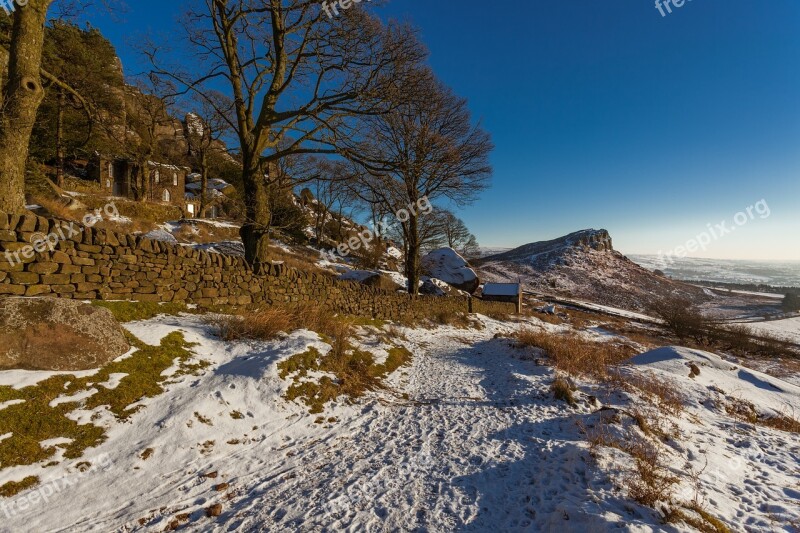 Winter Landscape Christmas Snow December