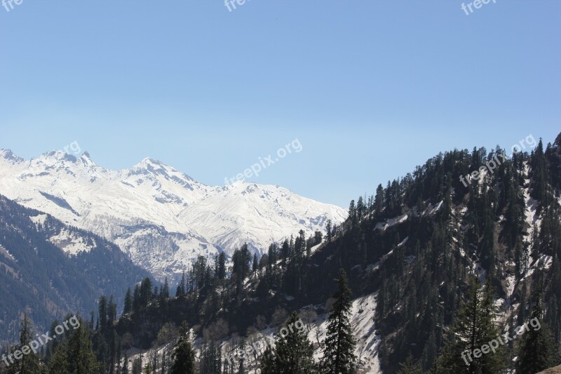 Himalayas Manali Hills Free Photos