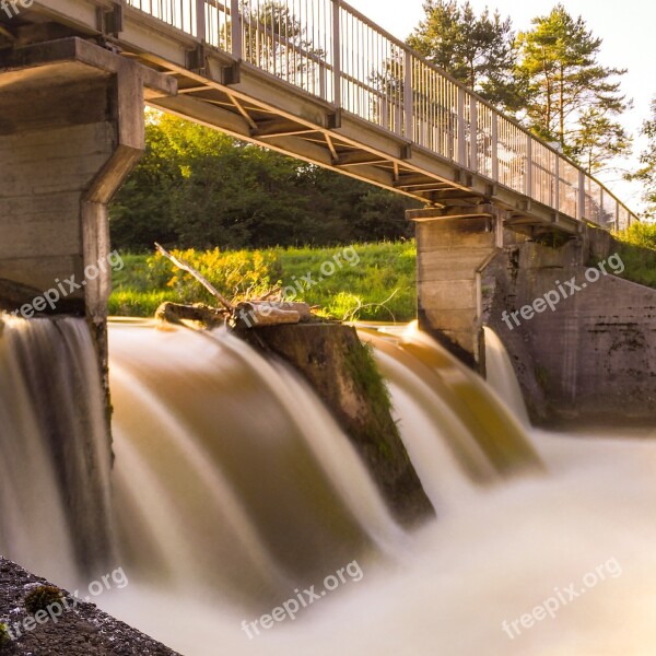 Wolfratshausen Loisach Isar Geretsried Long Exposure