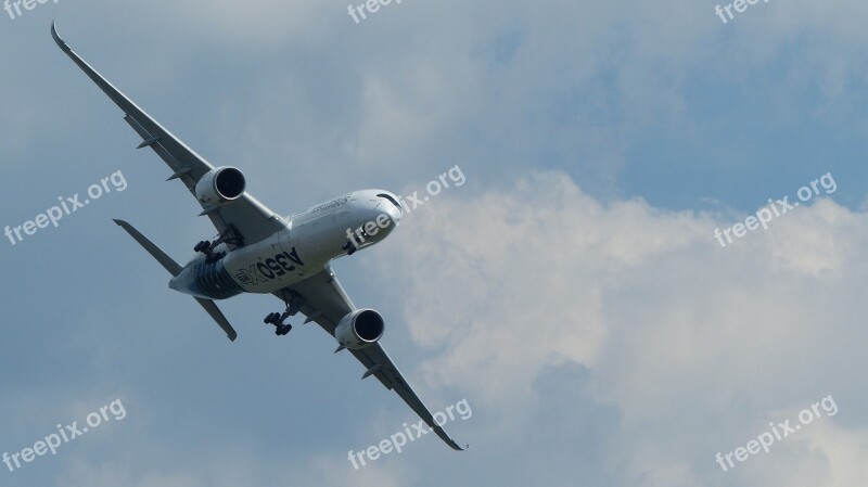 Aircraft Airbus Passenger Aircraft A350 Air Show Ila2016