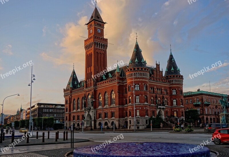 Helsingborg Sweden Town Hall Architecture House