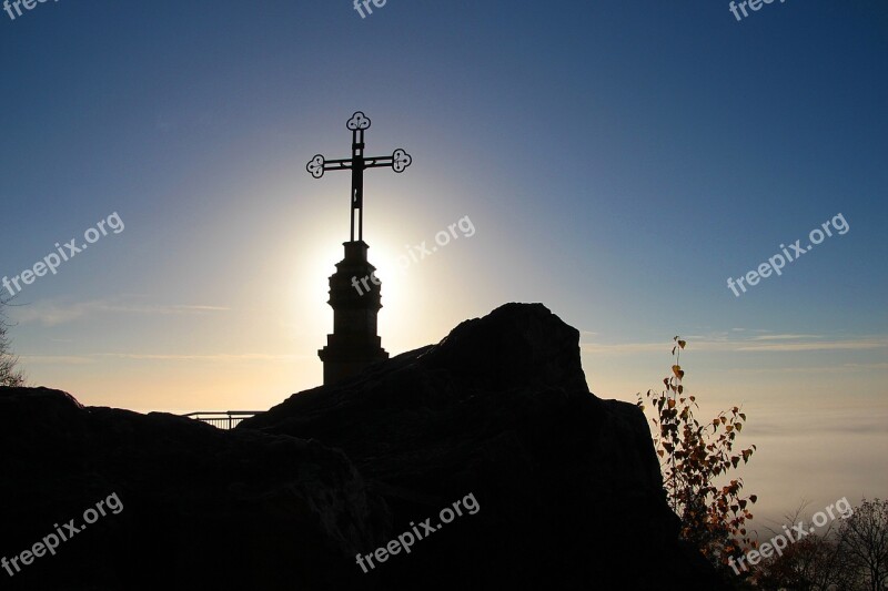 Summit Cross Rock Summit Litermont Saarland Summit