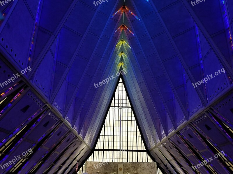 Air Force Academy Chapel Chapel Colorado Springs Free Photos