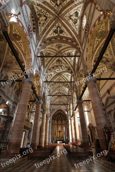 Church Interior Padova Marble Building