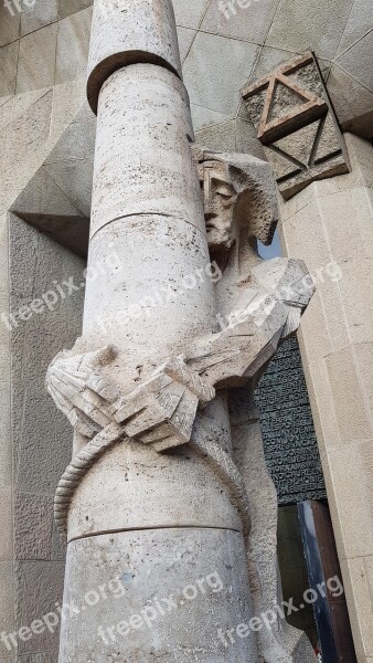 Sagrada Família Barcelona Gaudi Antonio Gaudi Jesus