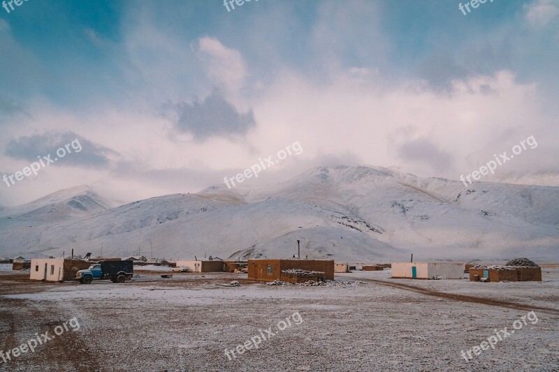 Landscape Mountain Nevado Snow Holiday