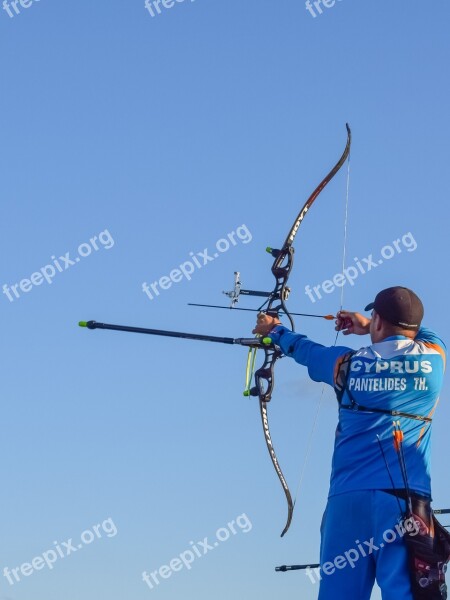 Archery Sport Archer Arrow Bow