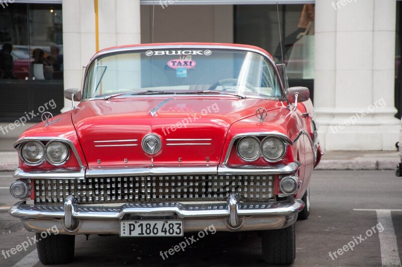 Classic Car Cuba Vintage Classic Retro