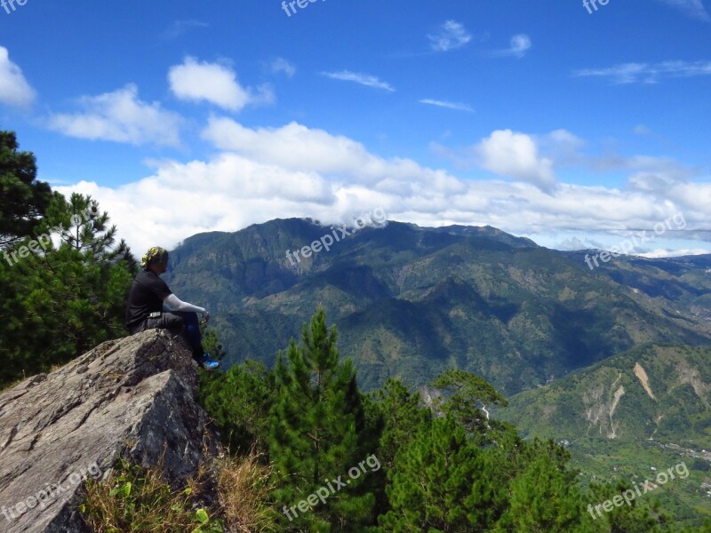 Mountains Philippines Benguet Luzon Signapose