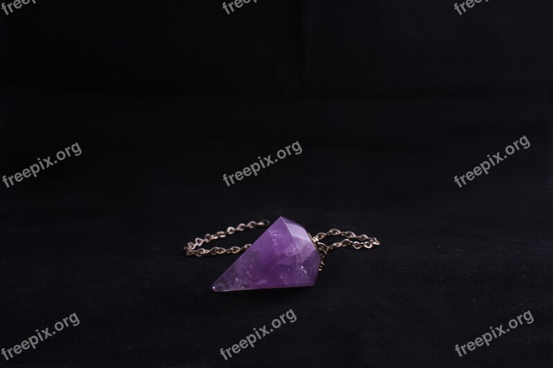 Pendulum Violet Stone Amethyst Free Photos