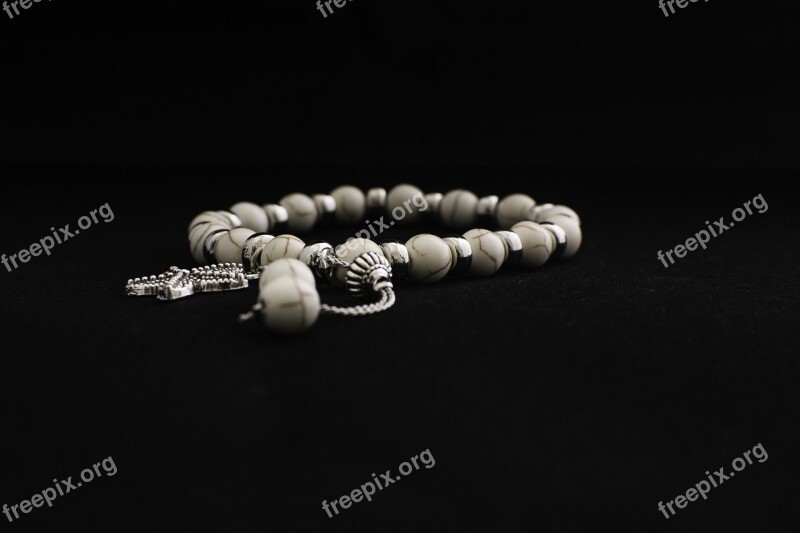 Bracelet White Accessories Craft Jewelry