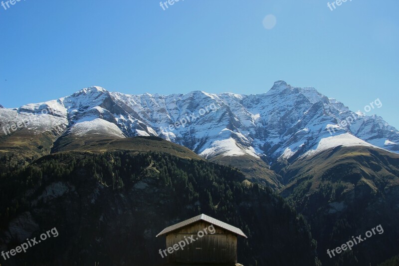 Winter Snow Mountains Alpine Wintry