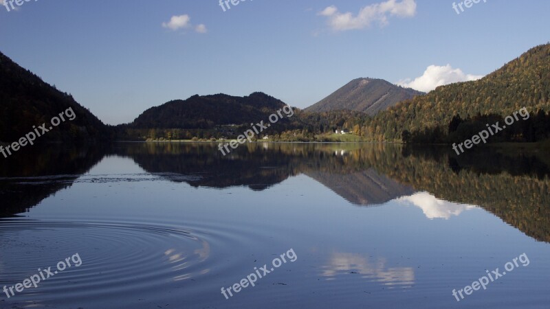 Hintersee Faistenau Lake Landscape Nature