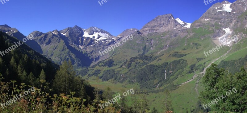 The Hohe Tauern National Park Ferleiten High Tauern Mountains Alpine