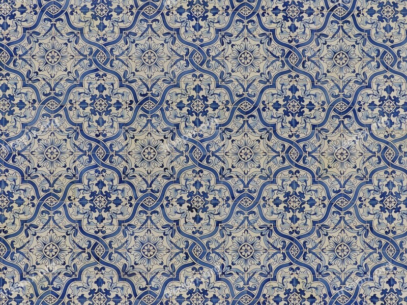 Portugal Azulejo Ceramic Earthenware Tile