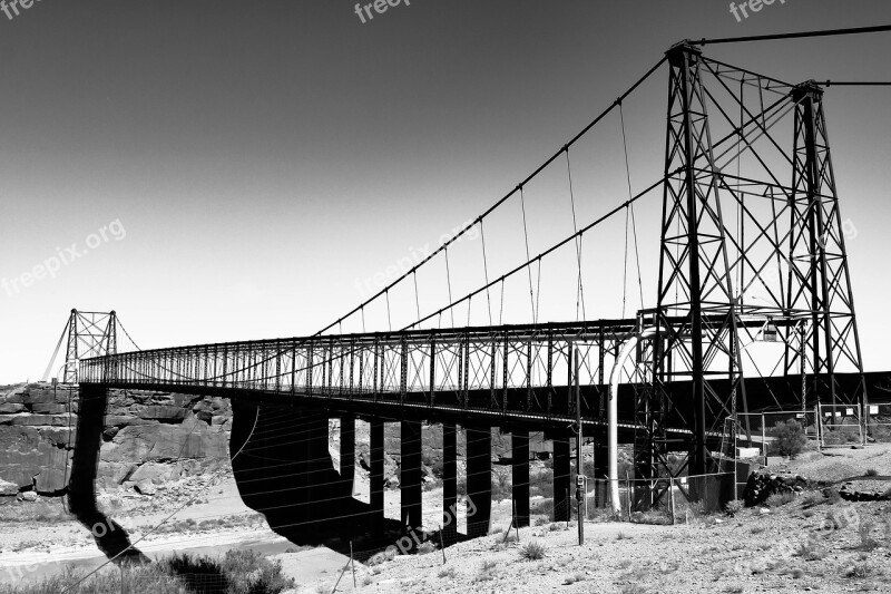 Bridge Bridges Metal Frame Free Photos