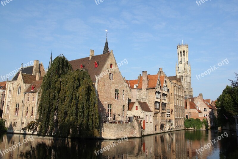 Bruges Belgium Romantic Channel Places Of Interest