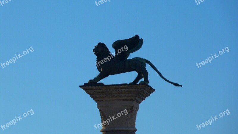 San Marco Lion Venice Italy