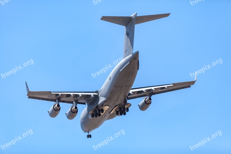 Plane C-17a Globemaster Iii Raaf Military Aircraft Free Photos