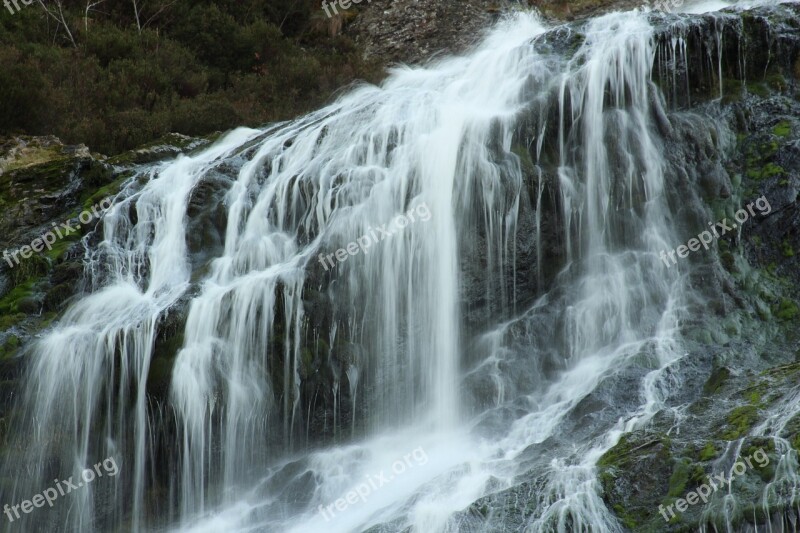 Powerscourt Waterfall Wicklow Ireland River