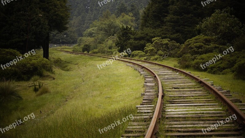 Train Pathways Travel Destination Landscapes