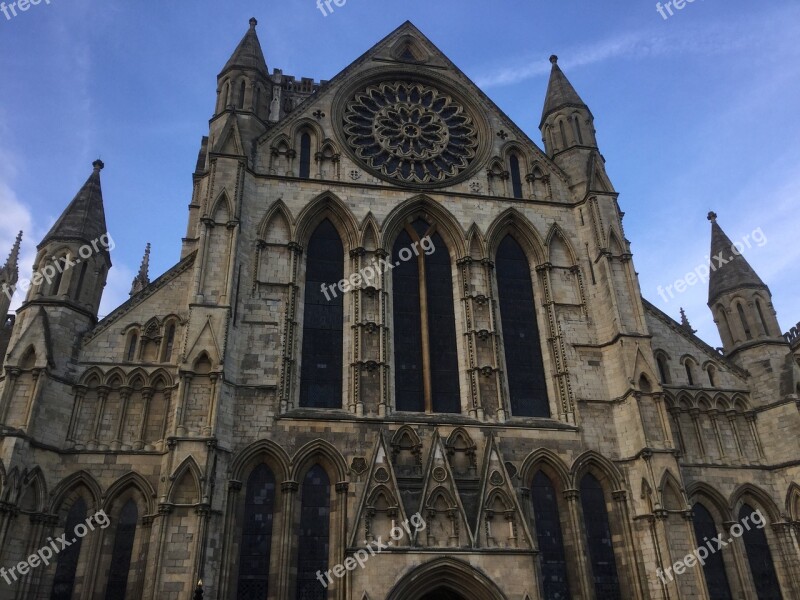 York Minster Cathedral York England Architecture