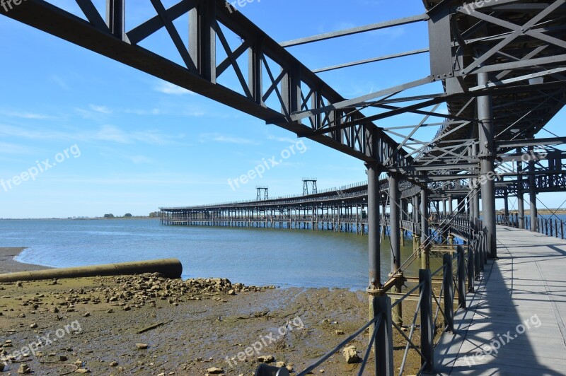 Huelva Spring Sky Bridge Boat