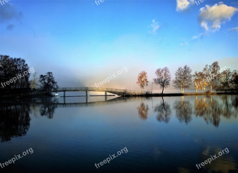 Water Mist Mirroring Morning Bro