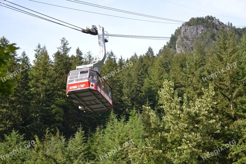 Canada Cable Car Gondola Nature Cabin