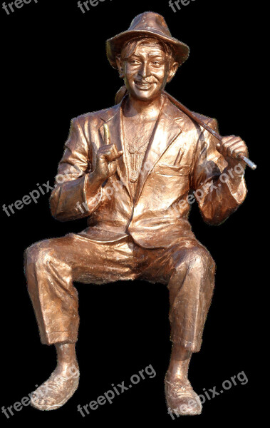 Bollywood Kapoor Raj Actor Sculpture