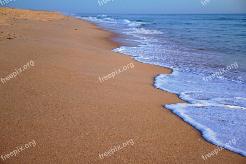 Faro Portugal Beach Algarve Atlantic