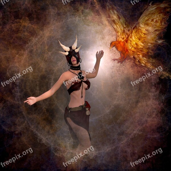 Cd Cover Fantasy Mystical Composing Photomontage