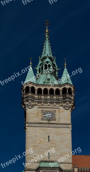 Braunschweig Town Hall Lower Saxony Facade Historically