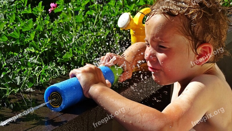 Summer Water Holiday Joy Kid