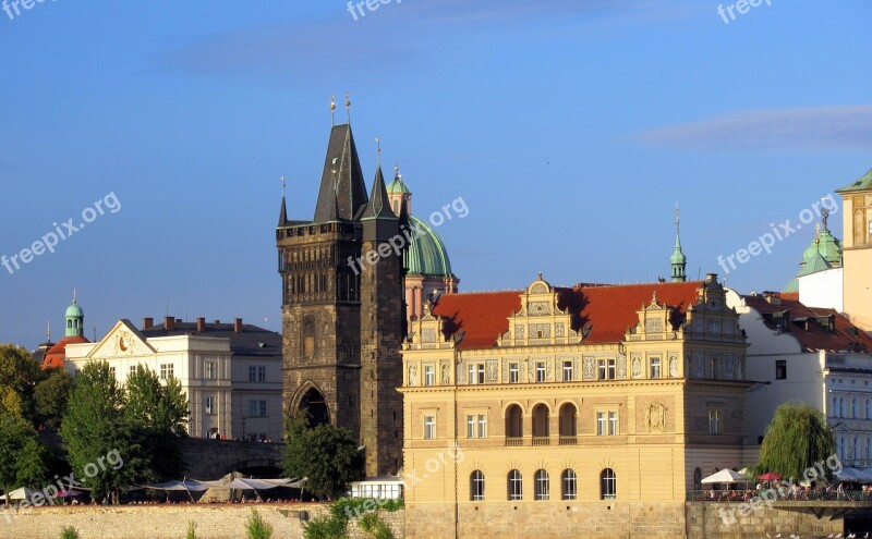 Prague Charles Bridge Architecture Ages Free Photos