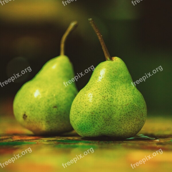 Pear Fruit Fresh Healthy Food