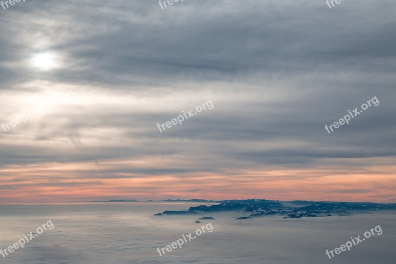 Clouds Above The Clouds Flying Sky Aircraft