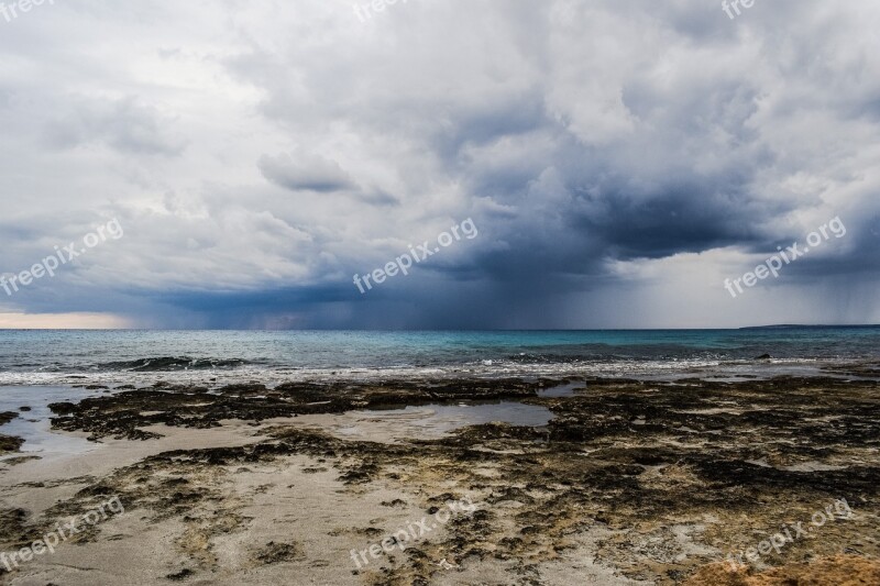 Storm Clouds Overcast Sky Nature