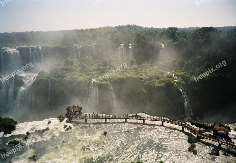 Brazil Waterfalls Iguazu National Park Free Photos