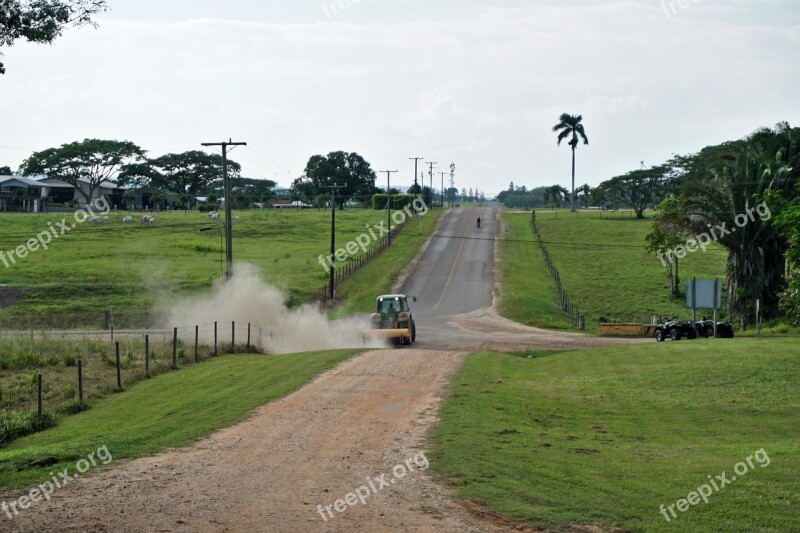 Tractor Road Cleaning Construction Cleaning Machine