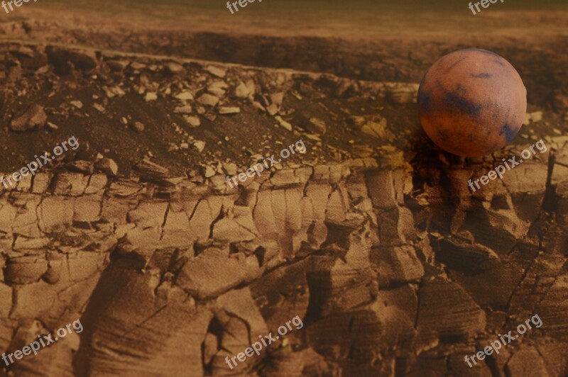 Planet Model Mars Free Photos