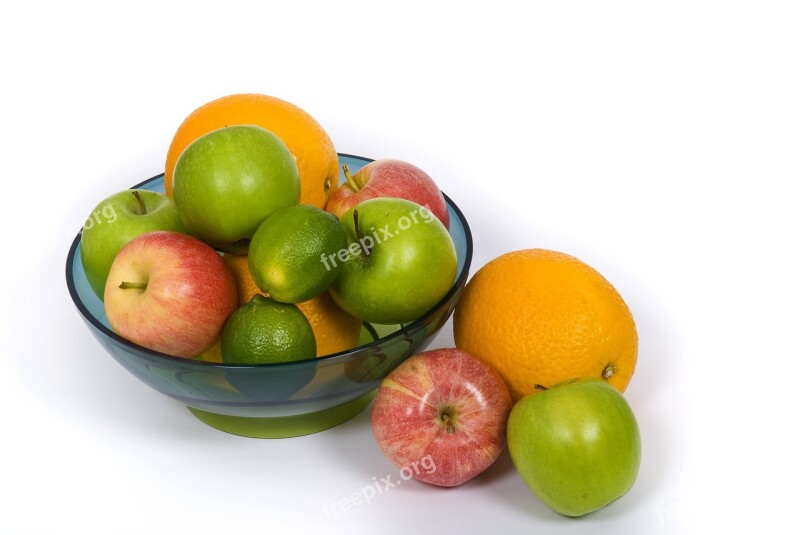 Fruit Fruit Platter Apple Mat Green