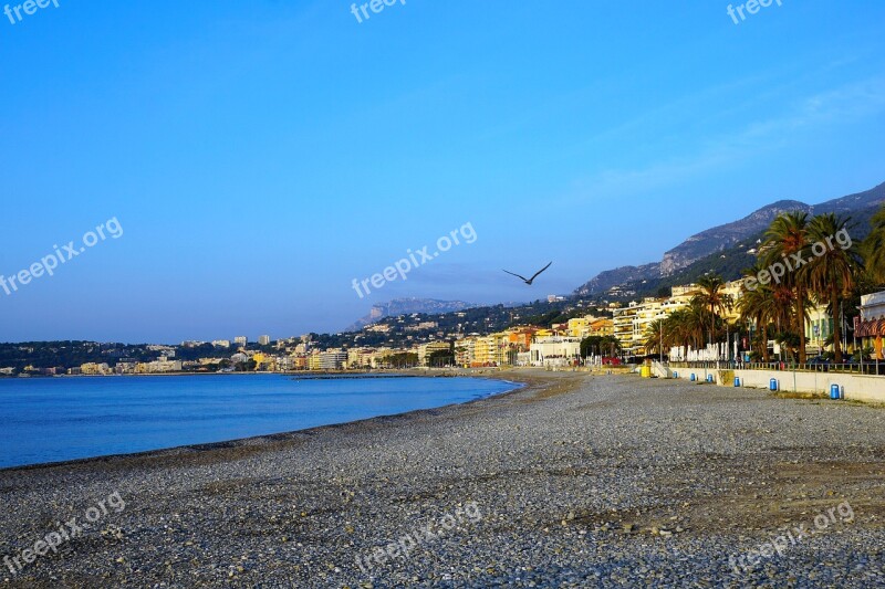 Menton France Water South Of France Mediterranean