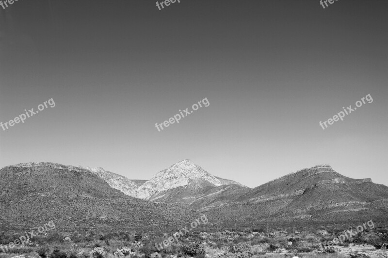 Landscape Mountain Mountain Landscape Nature Sky